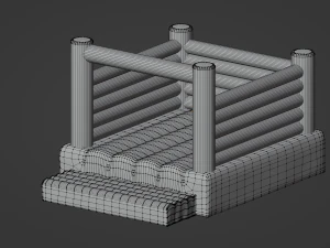 Bouncy Castle 3D Model