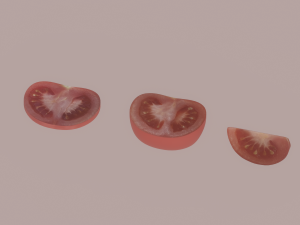 Tomato Slices 3D Model