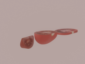 Tomato Slices 3D Model