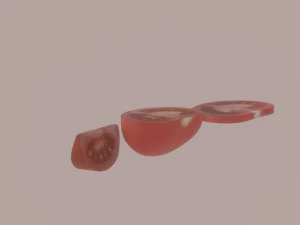 Tomato Slices 3D Model