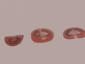 Tomato Slices 3D Model
