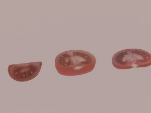 Tomato Slices 3D Model