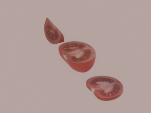 Tomato Slices 3D Model