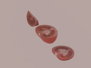 Tomato Slices 3D Model
