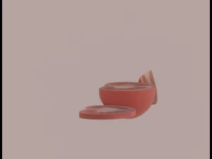Tomato Slices 3D Model