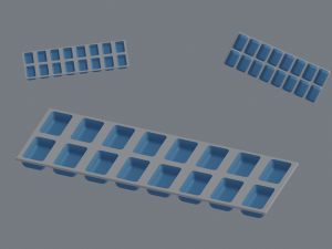 Ice Cube Tray 3D Модель