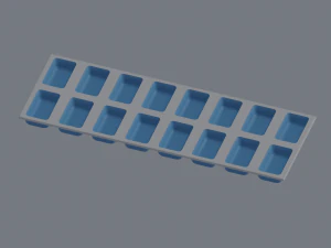Ice Cube Tray 3D Model