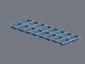 Ice Cube Tray 3D Model