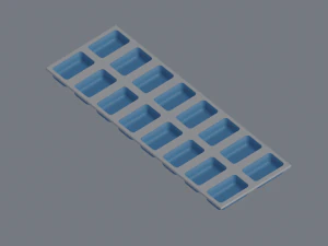 Ice Cube Tray 3D Model