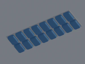 Ice Cube Tray 3D Model