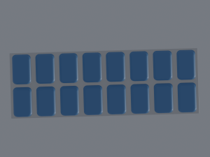 Ice Cube Tray Model 3D