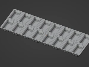 Ice Cube Tray 3D Model