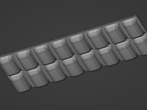 Ice Cube Tray Model 3D