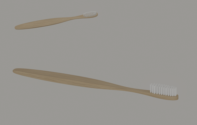 Toothbrush Modello 3D .c4d .max .obj .3ds .fbx .stl .blend 