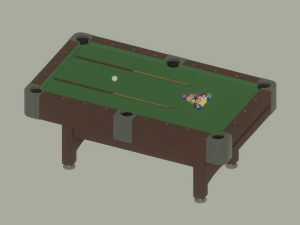 Billiard 3D Model