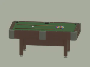 Billiard 3D Model