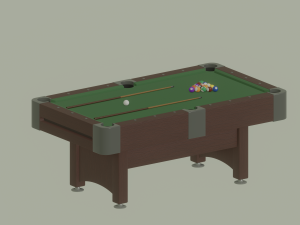 Billiard 3D 模型