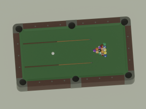 Billiard 3D 模型