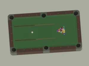Billiard 3D Model