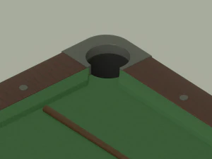 Billiard 3D Model