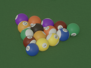 Billiard 3D 模型