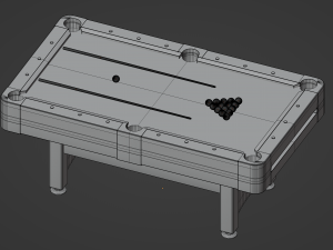 Billiard 3D 模型