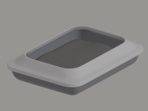 Cat Litter Box Modèle 3D