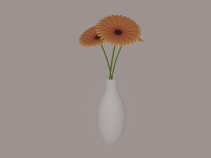 Vase with Flower 3D Модель