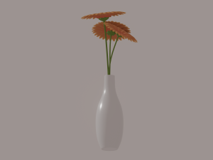 Vase with Flower 3D Модель