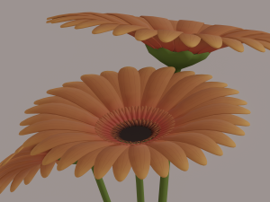 Vase with Flower 3D Модель
