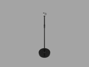 Microphone Stand 3D Model