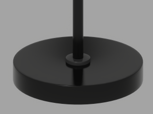Microphone Stand 3D Model