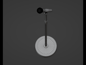 Microphone Stand 3D Model