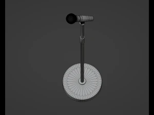 Microphone Stand 3D Model