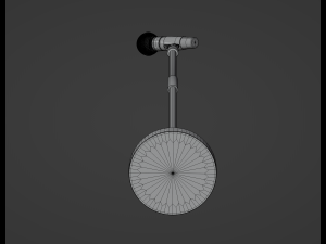 Microphone Stand 3D Model