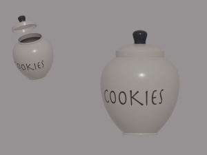 Cookie Jar Model 3D