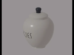 Cookie Jar 3D Model