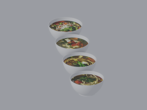 Soup Bowls 3D Model