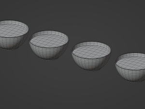 Soup Bowls 3D Model