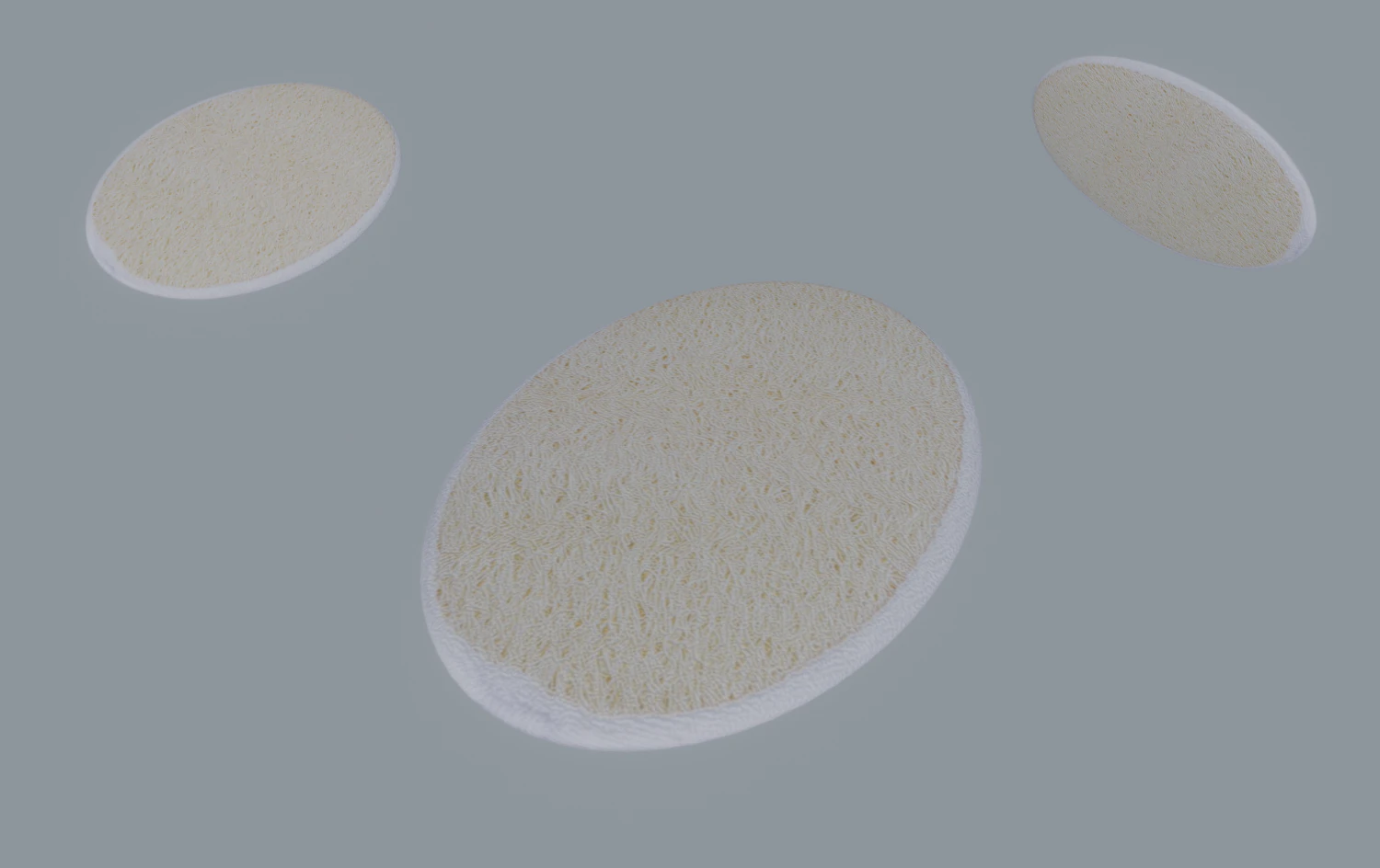 Bath Sponge 3D Model .c4d .max .obj .3ds .fbx .stl .blend