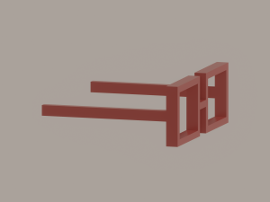Square Sunglasses 3D Model