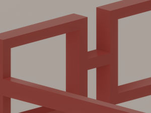 Square Sunglasses 3D Model
