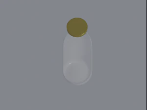 Milk Bottle 3D Model