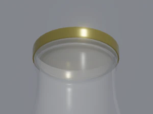 Milk Bottle 3D Model