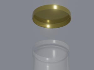 Milk Bottle Model 3D