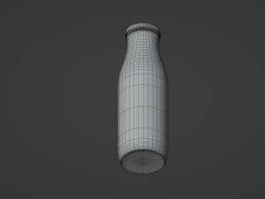 Milk Bottle Model 3D