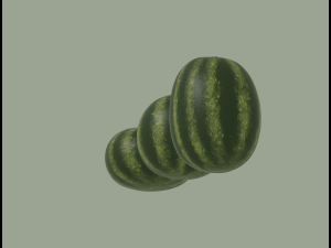 Watermelon 3D Model