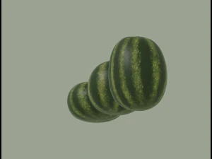 Watermelon 3D Model