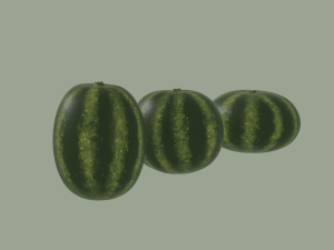 Watermelon 3D Model
