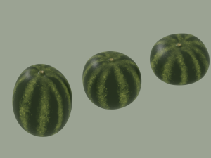 Watermelon 3D Model